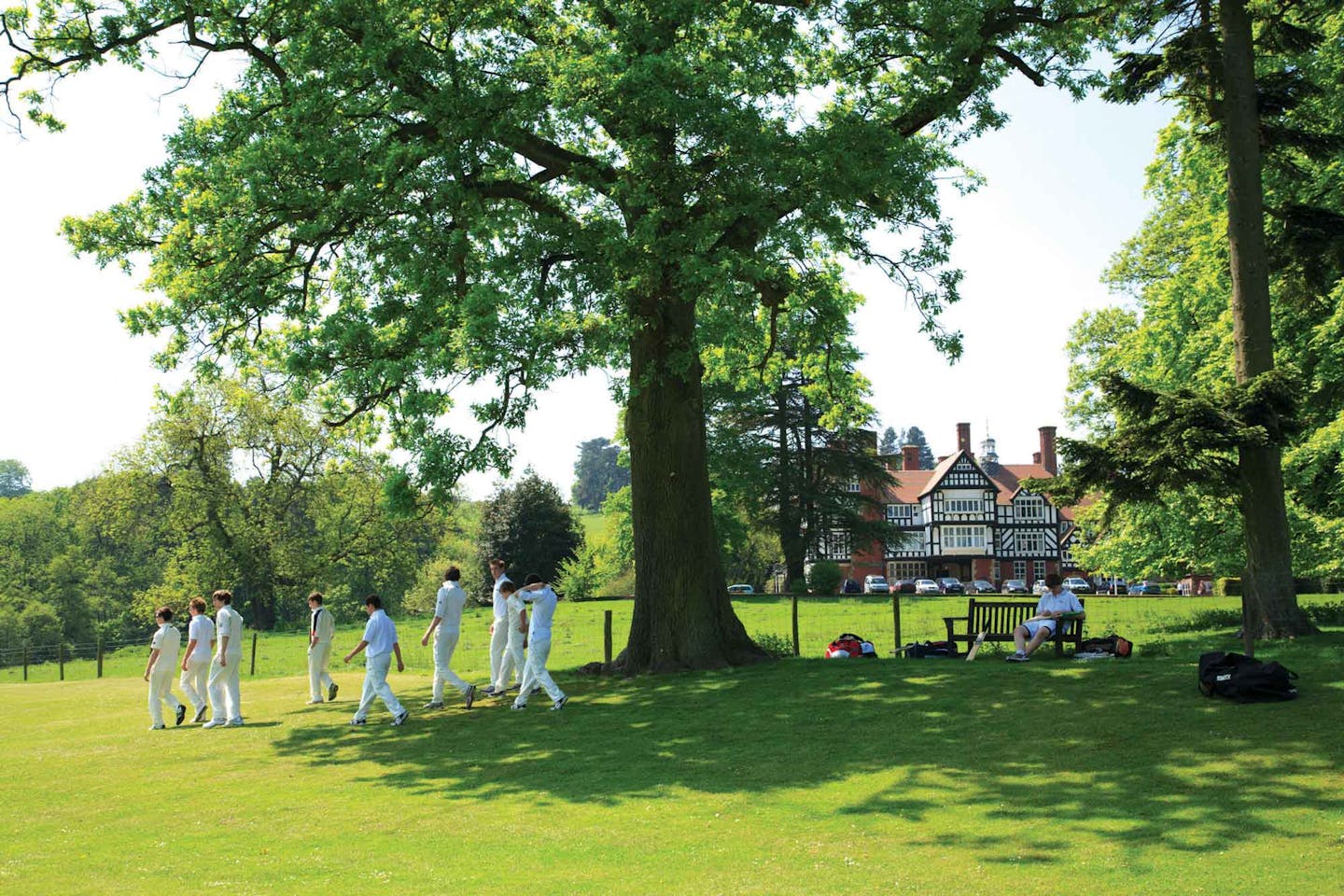 Bedstone College cricketers